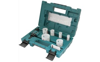 Sierras Corona y Soportes Makita D-63965 9pzs 19-57mm Sierras Corona y Soportes Makita D-63965 9pzs 19-57mm