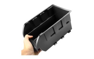 Bandeja Plástica Marcon 3P 160x105x80mm Negro