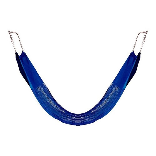 Hamaca de Red Araty Relax Azul con Cuerda