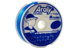 Hilo de Nylon Araty Ferretero 19AF 1mm 100m x10u Azul Hilo de Nylon Araty Ferretero 19AF 1mm 100m x10u Azul