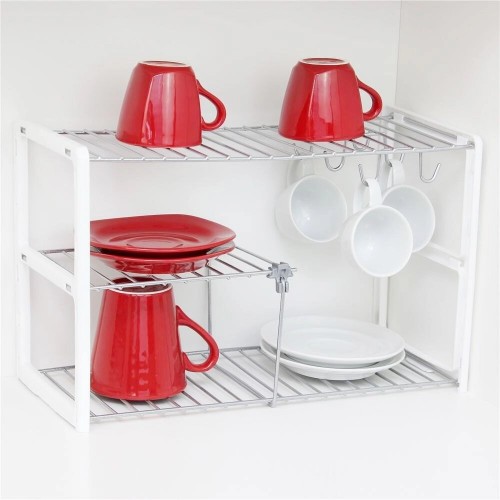 Estante de Pared Metaltru Space Savers Cubiertos Tazas