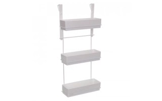 Porta Condimenteros para Puerta Metaltru Triple Blanco Porta Condimenteros para Puerta Metaltru Triple Blanco