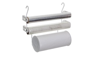 Porta Rollos de Cocina Metaltru Requinte Triple Blanco Porta Rollos de Cocina Metaltru Requinte Triple Blanco