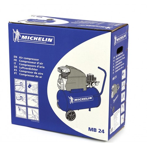 Compresor de Aire Michelin MB 24L 116psi 2HP