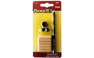 Tarugos de Madera y Accesorios Milescraft DowelKit 6mm Tarugos de Madera y Accesorios Milescraft DowelKit 6mm