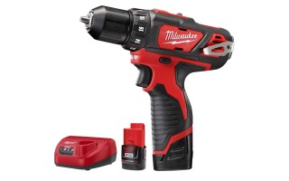 Taladro Atornillador a Batería Milwaukee 2407 10mm 12V Taladro Atornillador a Batería Milwaukee 2407 10mm 12V