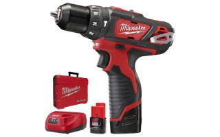 Taladro Atornillador a Bateria Milwaukee 2408 10mm 12V Taladro Atornillador a Bateria Milwaukee 2408 10mm 12V