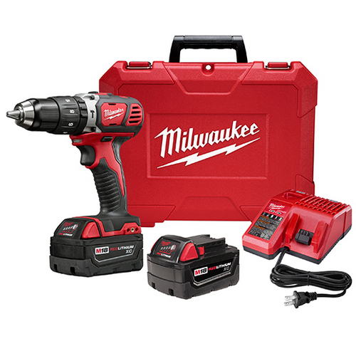 Taladro Atornillador a Bateria Milwaukee 2607-259C 13mm 18V