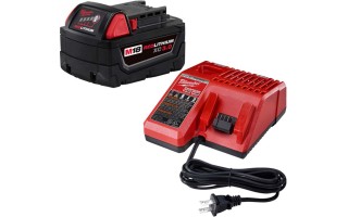 Cargador y Batería para Herramientas Milwaukee 12V-18V 3Ah Cargador y Batería para Herramientas Milwaukee 12V-18V 3Ah