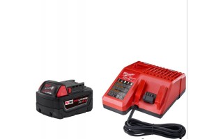 Cargador y Batería para Herramientas Milwaukee 12V-18V 5Ah Cargador y Batería para Herramientas Milwaukee 12V-18V 5Ah