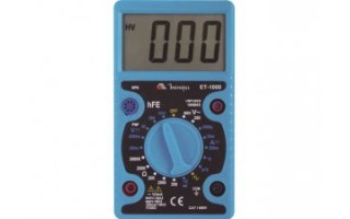 Multimetro Digital Basico Minipa ET-1000 600V 10A 2Mohm Multimetro Digital Basico Minipa ET-1000 600V 10A 2Mohm