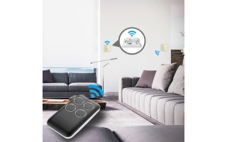 Control Remoto Moes YK2128-B 4 Botones Negro Control Remoto Moes YK2128-B 4 Botones Negro
