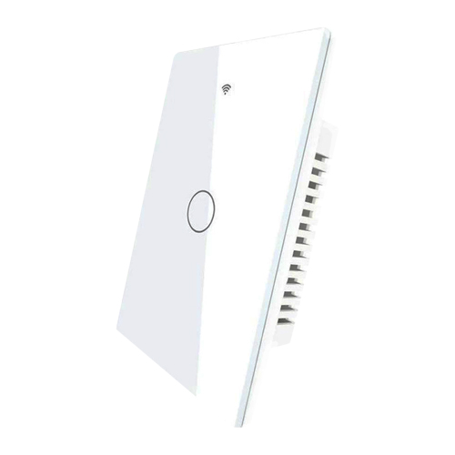 Interruptor Inteligente WiFi Moes 1 Boton Blanco