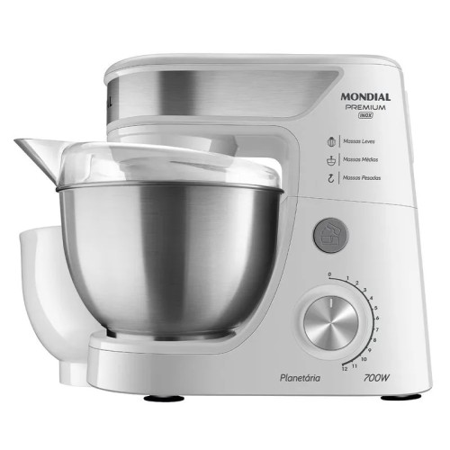 Batidora Planetaria Mondial Premium 4,5L 700W 12Vel.