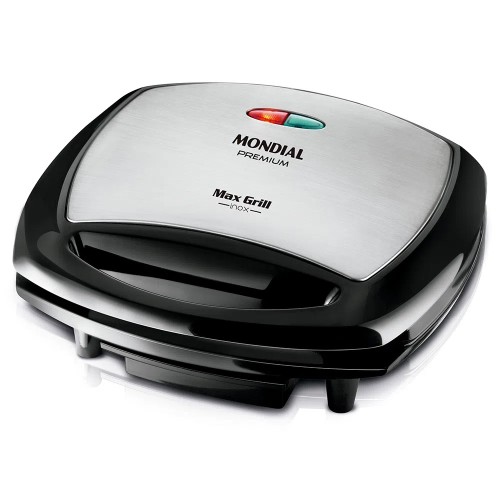 Sandwichera Grill Mondial Max Grill G-07 1200W Inox.