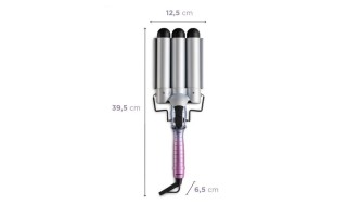 Ondulador de Pelo Mondial Juliette Triple 32mm 210°C Ondulador de Pelo Mondial Juliette Triple 32mm 210°C