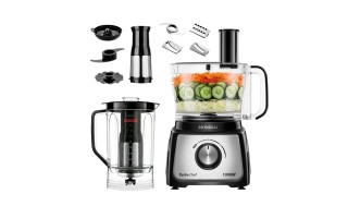 Multiprocesador Mondial Chef MPN 2L 1000W 9en1 2Vel. Multiprocesador Mondial Chef MPN 2L 1000W 9en1 2Vel.
