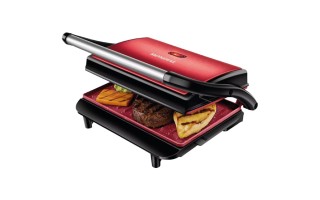 Sandwichera Grill Mondial Press Grill PG 1000W Rojo