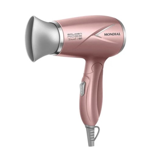 Secador de Pelo Mondial Travel Plegable 1200W Rosa