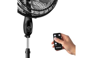 Ventilador de Pie Mondial VTX 40cm 140W 3Vel. 8 Aspas