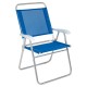 Silla Alta Mor 002119 Azul Francia