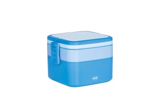 Envase Mor Marmita 007769A Plástico 1,3L Cuadrado Azul Envase Mor Marmita 007769A Plástico 1,3L Cuadrado Azul