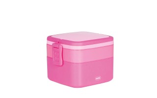 Envase Mor Marmita 007769P Plástico 1,3L Cuadrado Rosa Envase Mor Marmita 007769P Plástico 1,3L Cuadrado Rosa