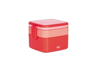 Envase Mor Marmita 007769R Plástico 1,3L Cuadrado Rojo Envase Mor Marmita 007769R Plástico 1,3L Cuadrado Rojo