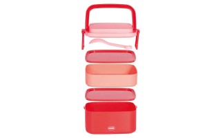 Envase Mor Marmita 007769R Plástico 1,3L Cuadrado Rojo Envase Mor Marmita 007769R Plástico 1,3L Cuadrado Rojo