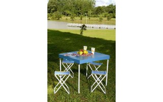 Mesas y Sillas Plegables Mor 003403 89x69x65cm Mesas y Sillas Plegables Mor 003403 89x69x65cm