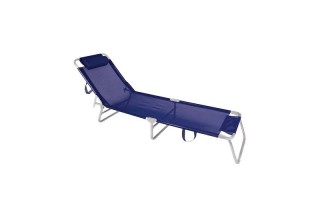 Reposera Mor 002701 Aluminio Azul Marino Reposera Mor 002701 Aluminio Azul Marino