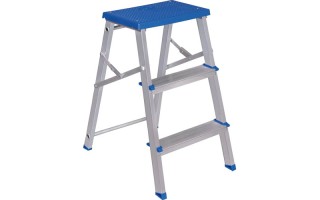 Escalera Tijera Mor 5107 Aluminio 3pel. 0,64m Escalera Tijera Mor 5107 Aluminio 3pel. 0,64m