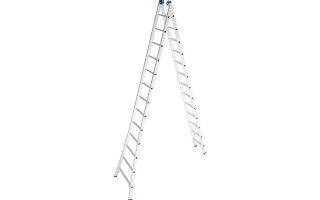 Escalera Articulada Extensible Mor 5209 Aluminio 26pel. 6,4m Escalera Articulada Extensible Mor 5209 Aluminio 26pel. 6,4m