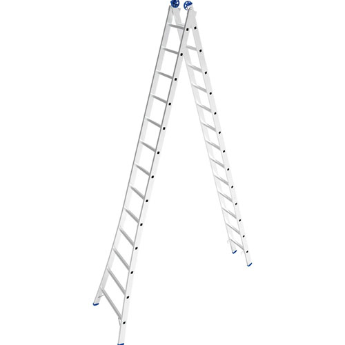 Escalera Articulada Extensible Mor 5209 Aluminio 26pel. 6,4m