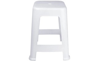 Banqueta Mor 15151111 Plástico Blanco 45cm 120kg