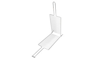 Parrilla para Asado Mor Barbecue 72.5x21.5cm Parrilla para Asado Mor Barbecue 72.5x21.5cm