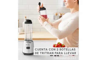Licuadora Moulinex Mix&Move LM15FD10 600ml 300W Licuadora Moulinex Mix&Move LM15FD10 600ml 300W
