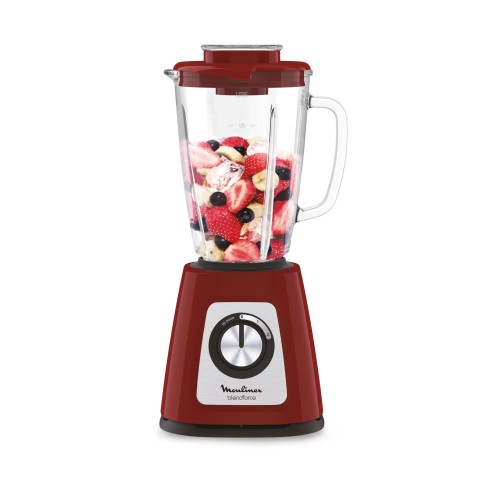 Licuadora Moulinex Blendforce 1,75L 800W 2Vel. Rojo