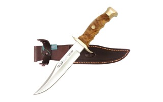 Cuchillo de Caza Muela BW-16.OL 160mm Madera de Olivo Cuchillo de Caza Muela BW-16.OL 160mm Madera de Olivo