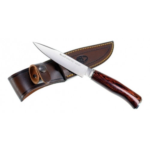 Cuchillo de Caza Muela GAUCHO-12R 120mm Madera Prensada Coral