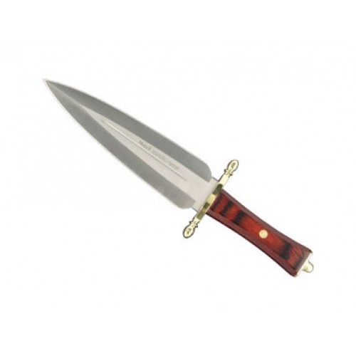 Cuchillo de Caza Muela SERREÑO-M 225mm Madera Prensada Coral