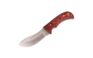 Cuchillo de Caza Muela SIOUX-10R 100mm Madera Prensada Coral Cuchillo de Caza Muela SIOUX-10R 100mm Madera Prensada Coral