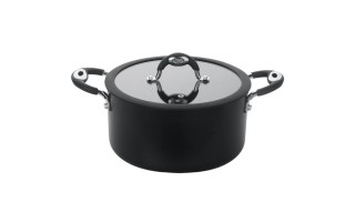 Cacerola Multiflon Dom 49224 24cm 5,4L Negro Cacerola Multiflon Dom 49224 24cm 5,4L Negro