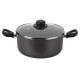 Cacerola Multiflon Gourmet 53224 24cm 5L Negro