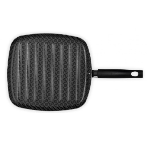 Sarten para Bifes Multiflon Gourmet 27cm 1,2L Negro