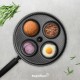 Sarten para Huevos Multiflon Gourmet 55044 26cm Negro