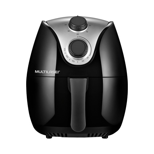 Freidora Eléctrica Multilaser CE022 4L 1500W Negro