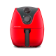 Freidora Eléctrica Multilaser CE084 4L 1500W Rojo