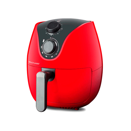 Freidora Eléctrica Multilaser CE084 4L 1500W Rojo