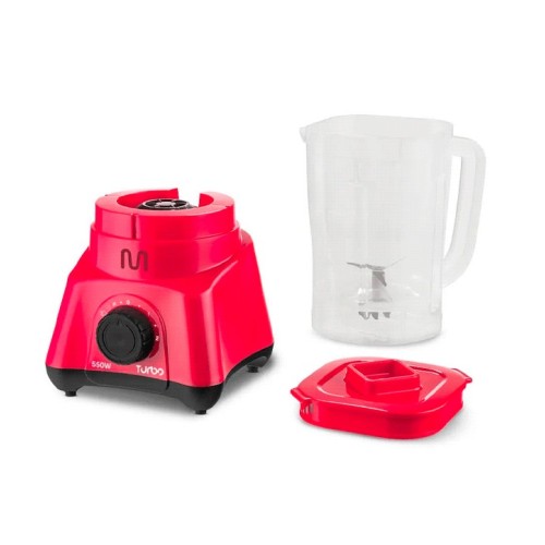 Licuadora Multilaser LQ554 2L 550W 2Vel. Rojo